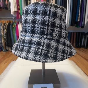 Chanel Tweed Bucket Hat